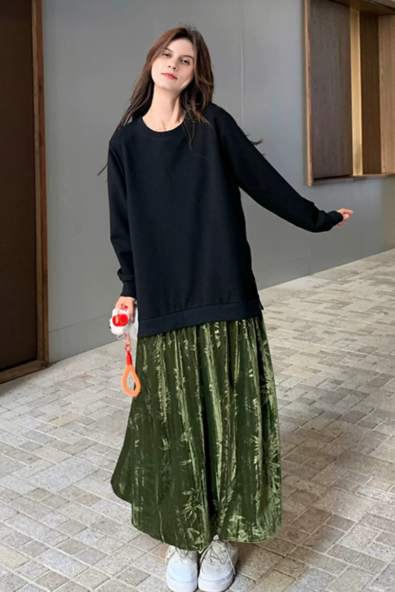 burgundy dress for winter Wool Blend Midi Size:14/XL Sheer Cardigan For Dress sparkle gown side pockets