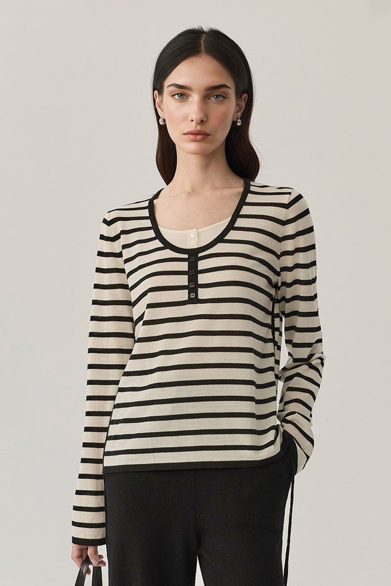 Seamless Knit Sweater– Yangzi Ultra-Fine Merino Wool