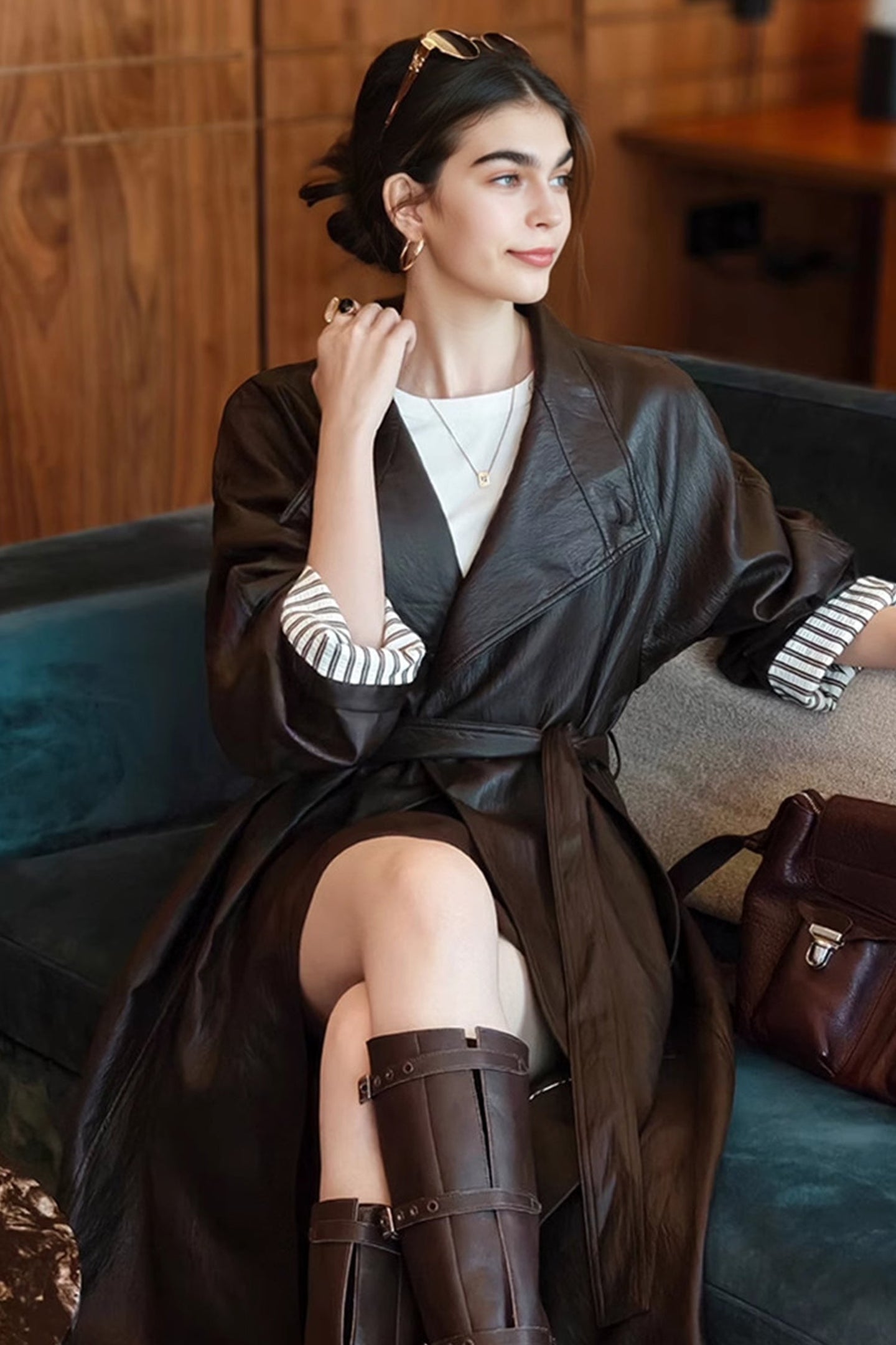 How Long Should a Trench Coat Be? Choosing the Right Trench Coat Length for Your Body Type - Fibflx