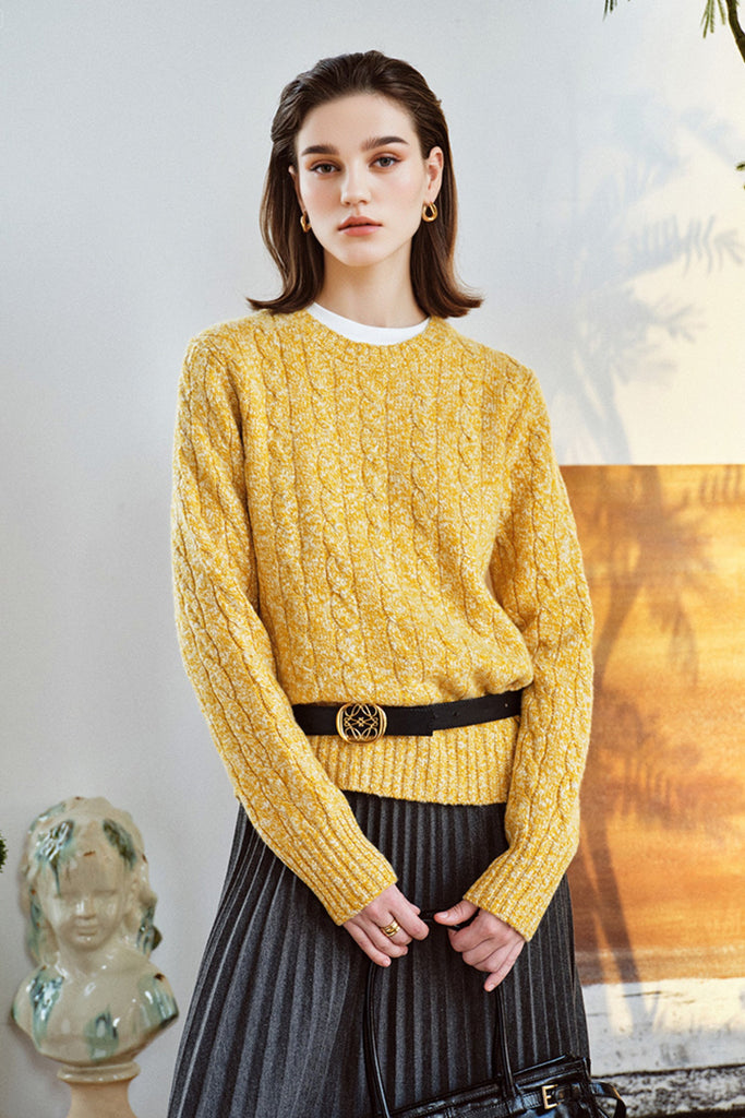 Artisanal Slub Yarn Sweaters & Cardigans
