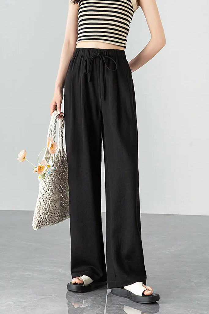Straight-Leg Pants