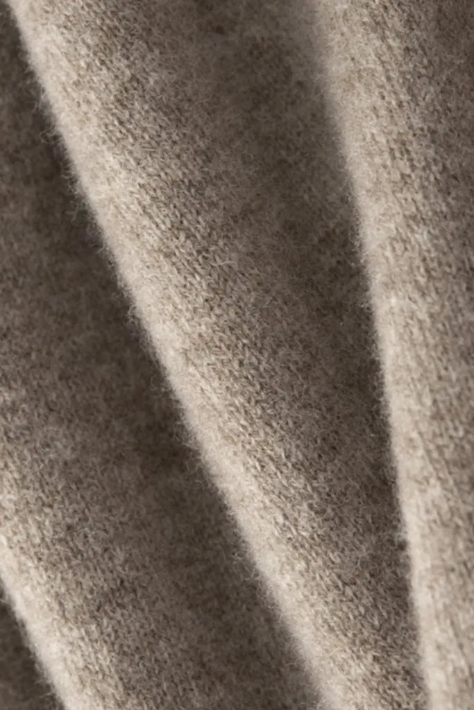 Fibflx Women's 100 Merino Wool Knit Jogger Pants with Elastic Waist