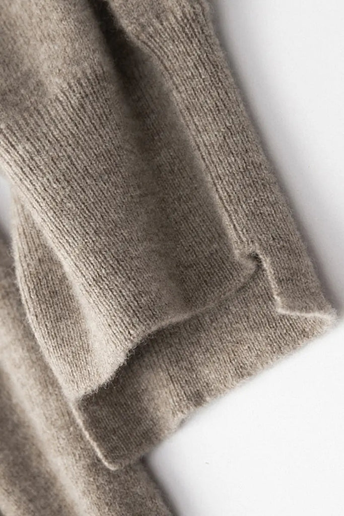 Fibflx Women's 100 Merino Wool Knit Jogger Pants with Elastic Waist