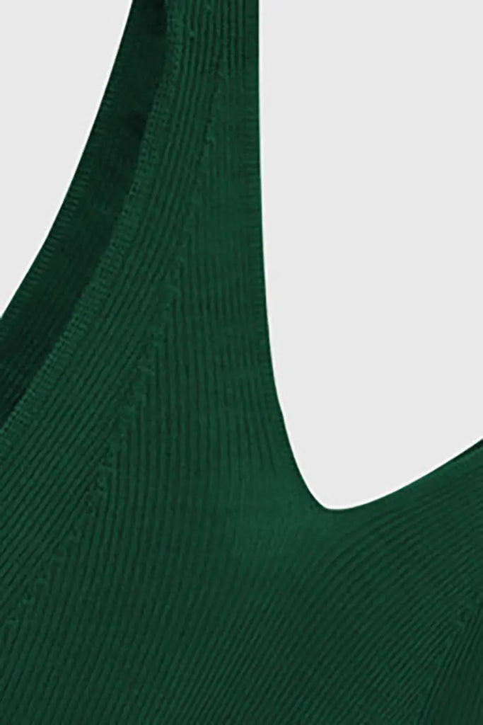 100 Merino Wool Seamless Knit Tank Top  Fibflx