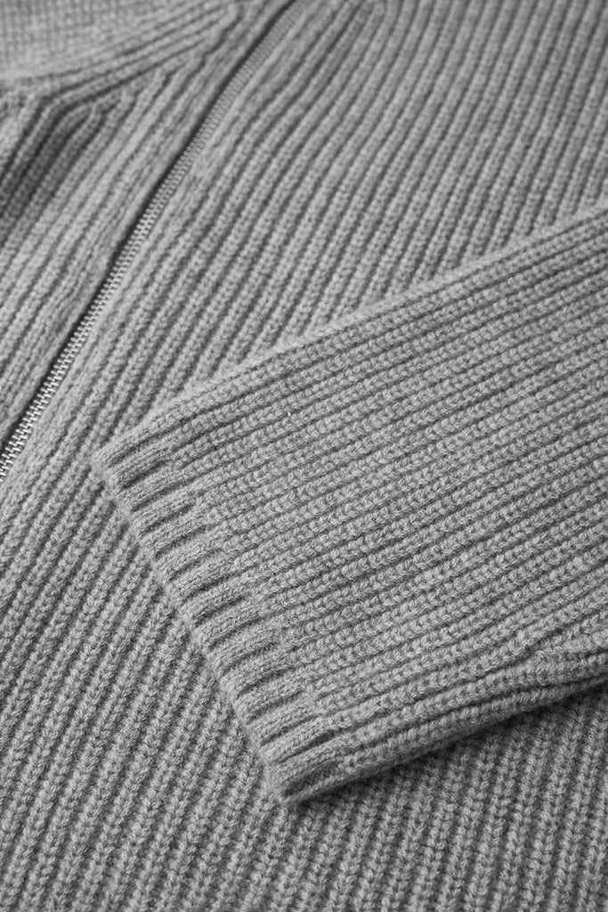 Fibflx Women's 100 Wool Chunky Asymmetric Zip Turtleneck Knit Sweater