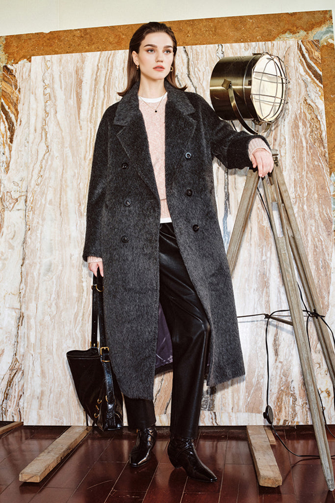 100% Cashmere Marled Slub Cable Crewneck Sweater  Fibflx