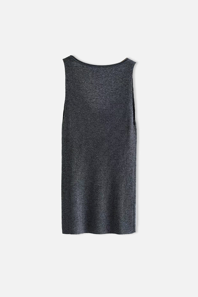 100 Merino Wool Cozy Cloud Scoop-Neck Wide-Strap Knit Tank Top  Fibflx