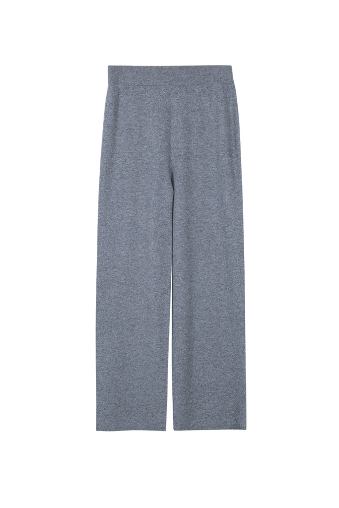 100% Merino Wool Wide-Leg Sweater Lounge Pants  Fibflx
