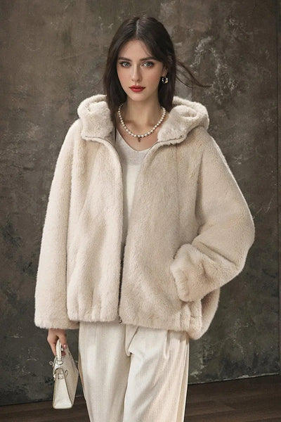 efu FAKE FUR COAT 新品未使用 ZARA NEW WOMAN FAUX FUR JACKET ZW COLLECTION ALL SIZES REF