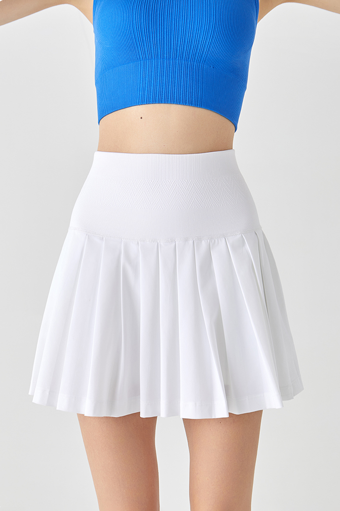 Fibflx Women's Athletic Pleated Tennis Skirt