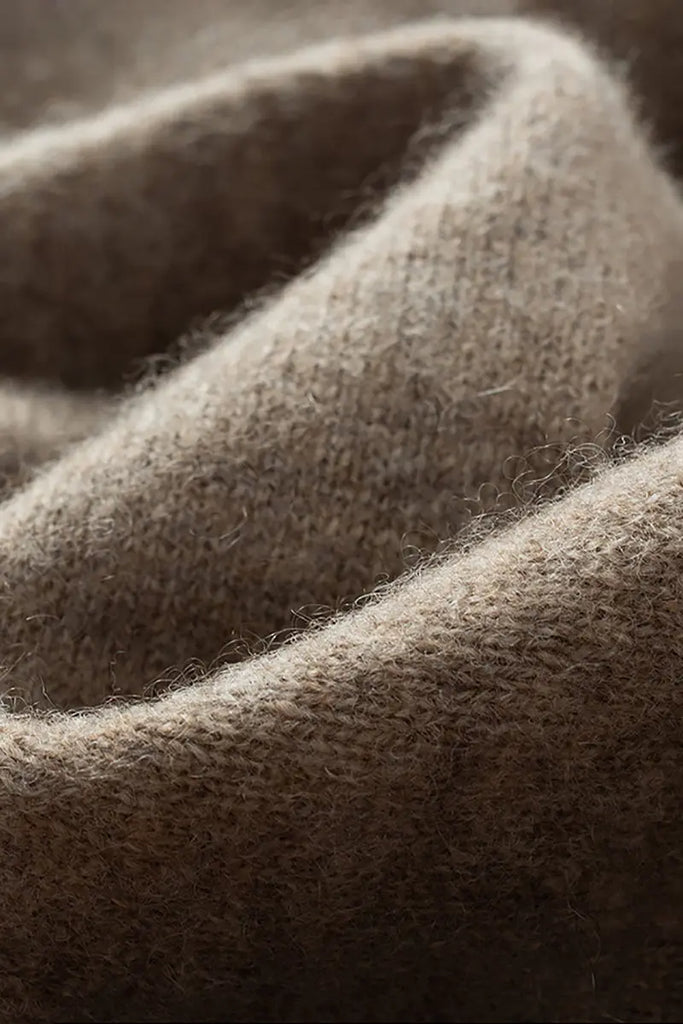 Fibflx Women's Casual 100 Cashmere Button Up Shirt