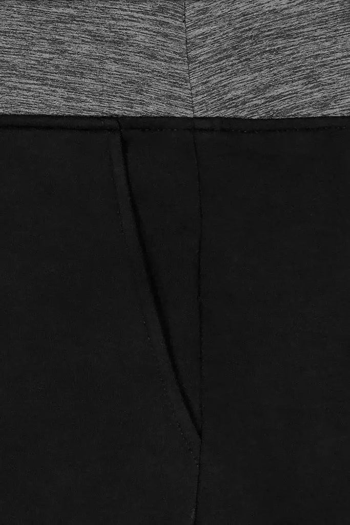 Fibflx Women's Casual Black Wide Leg Tall Sweatpants