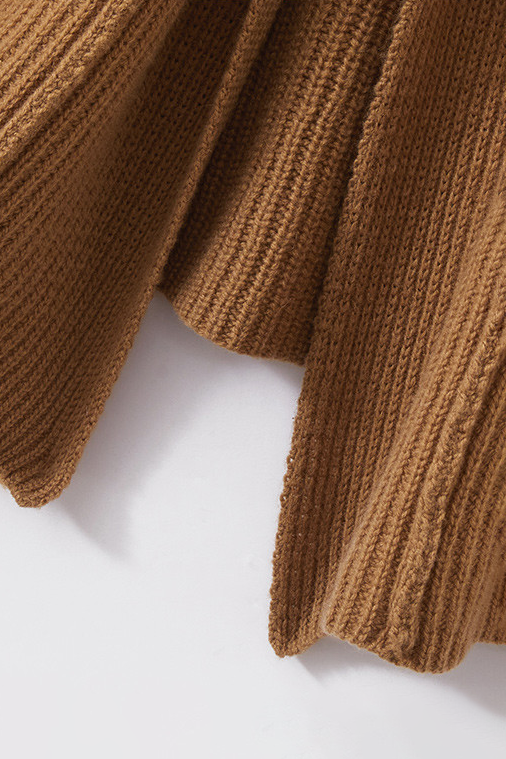 Casual Wool Belted Duster Cardigan Fibflx