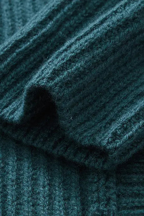 Casual Wool Belted Duster Cardigan Fibflx