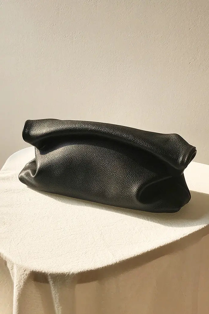 Chic Designer Leather Clutch Bag Fibflx