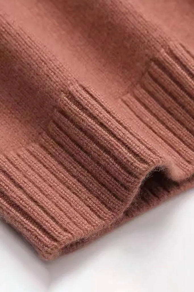 Fibflx Women's Classic Heavyweight 100 Cashmere Crewneck Sweater