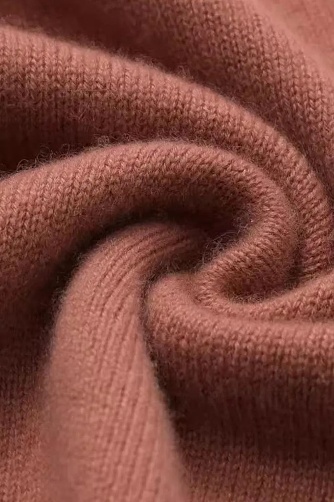 Fibflx Women's Classic Heavyweight 100 Cashmere Crewneck Sweater