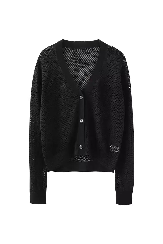 Crochet Long Sleeve Top Fibflx