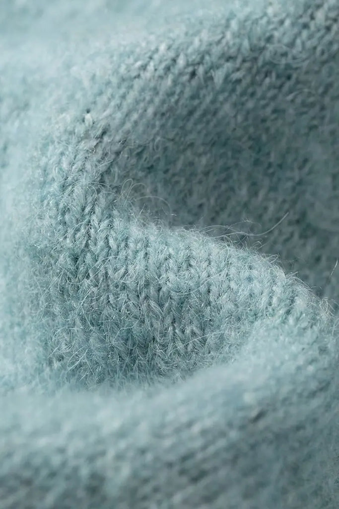 Fibflx Women's Cute Wool Blend Crewneck Pullover Sweater with Puss in Boots