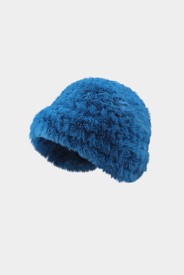 	Fluffy Rabbit Fur Hat