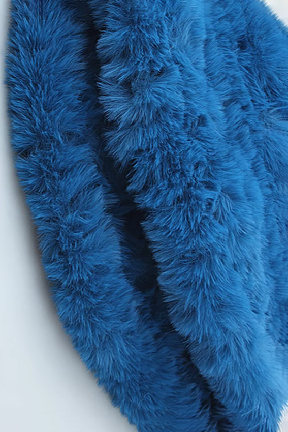 	Fluffy Rabbit Fur Hat