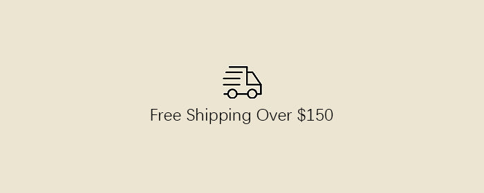Free Shipping Over $150