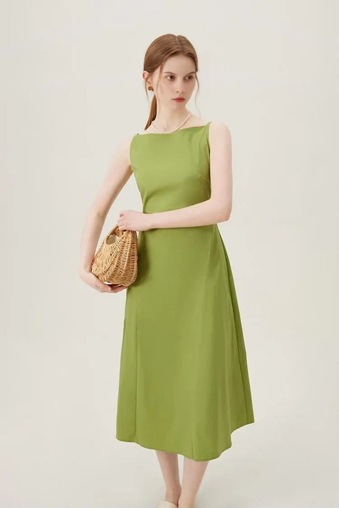 Fibflx Women's French Style Black Formal Dress