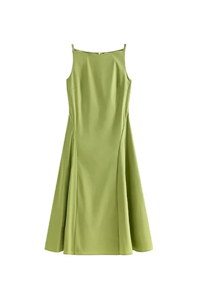 Fibflx Women's French Style Black Formal Dress