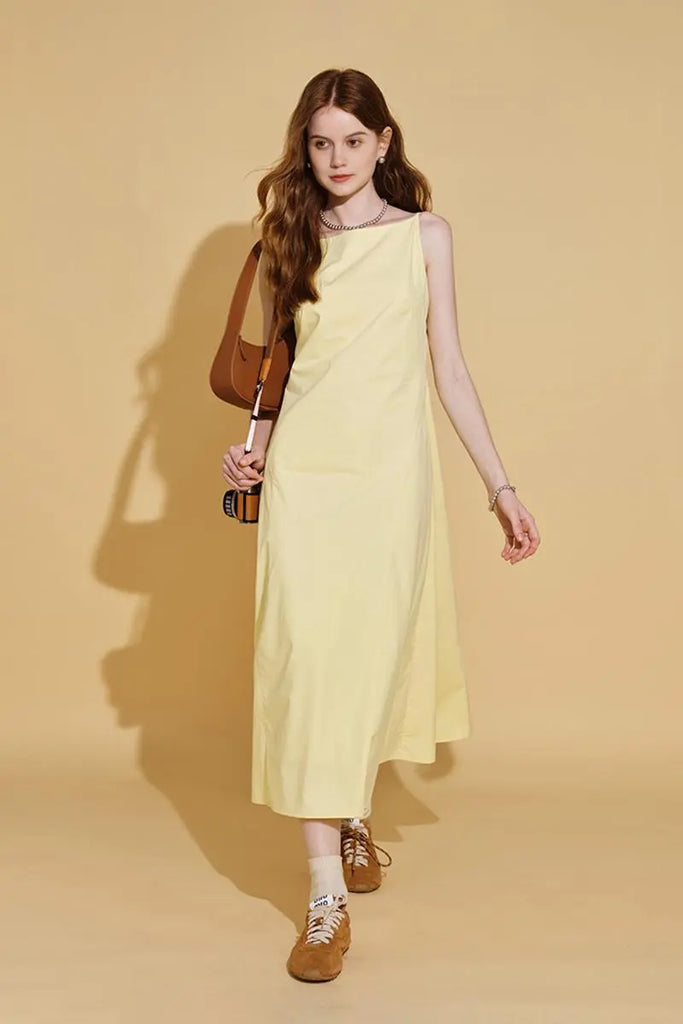 Fibflx Women's French Style Black Formal Dress