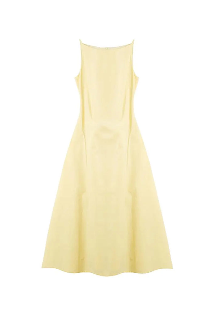 Fibflx Women's French Style Black Formal Dress