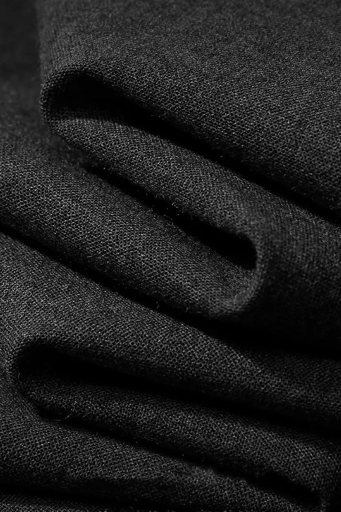 Fibflx Women's French Style Wool Flared Skirt