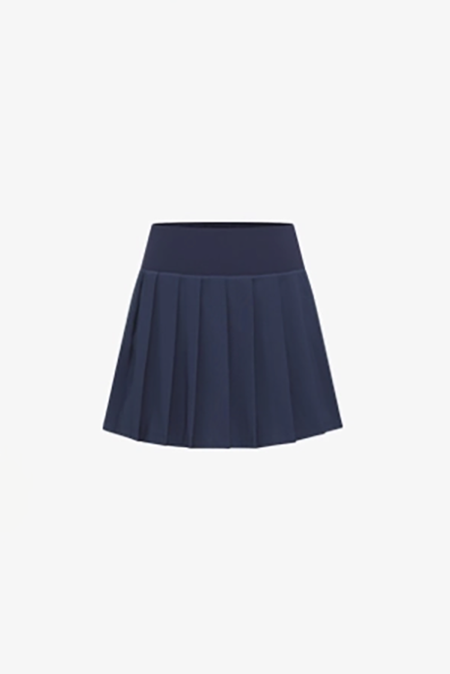 High Waist Pleated Mini Tennis Skirt Fibflx