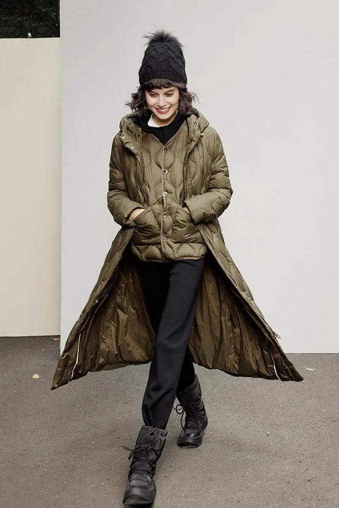 Fibflx Women's Lightweight Quilted Itilian Goose Down Vest