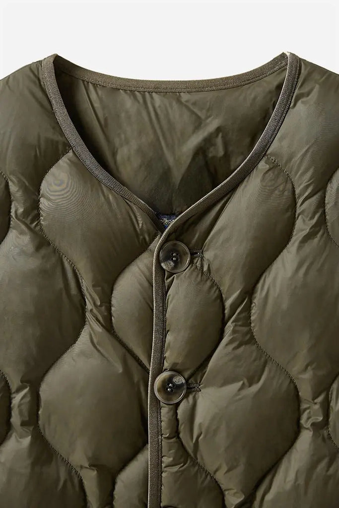 Fibflx Women's Lightweight Quilted Itilian Goose Down Vest