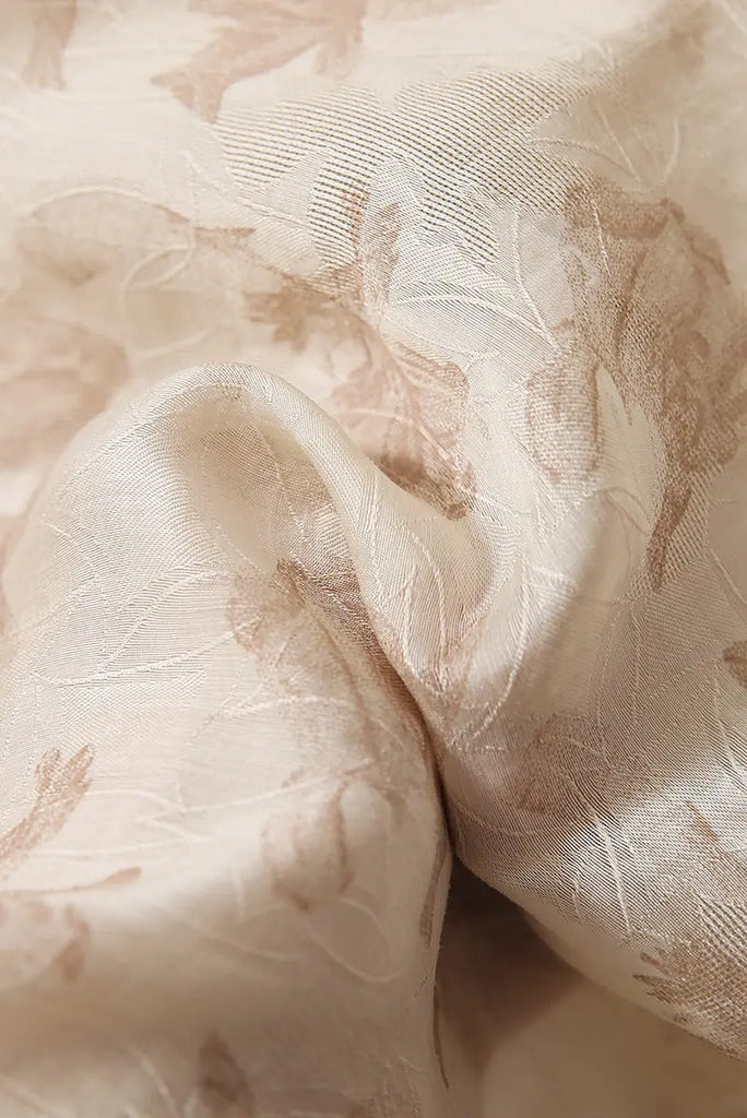 Lightweight Sheer Jacquard Bomber Jacket in Tencel Fibflx