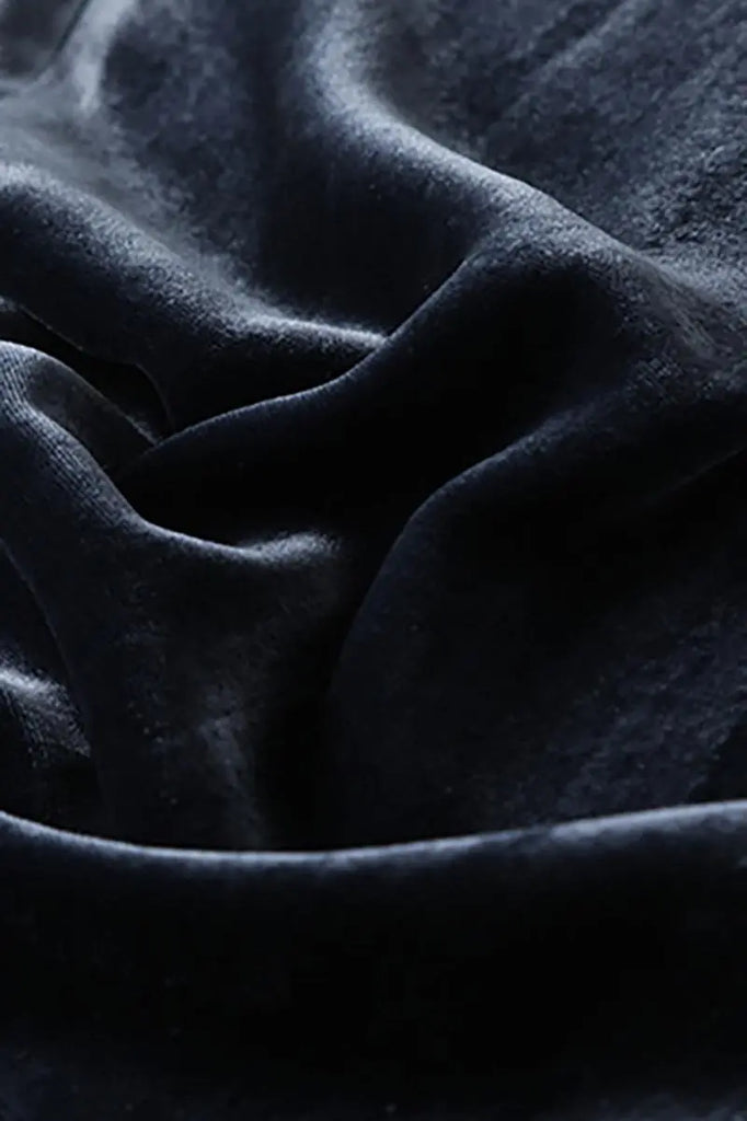 Fibflx Women's Loose Fit Wide Leg Silk Lined Velvet Pants