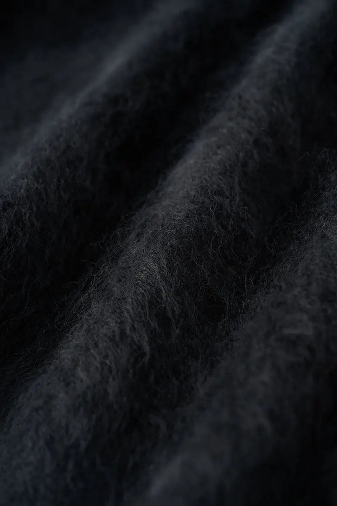 Fibflx Women's Luxe Brushed Cashmere Quarter Zip Sweater