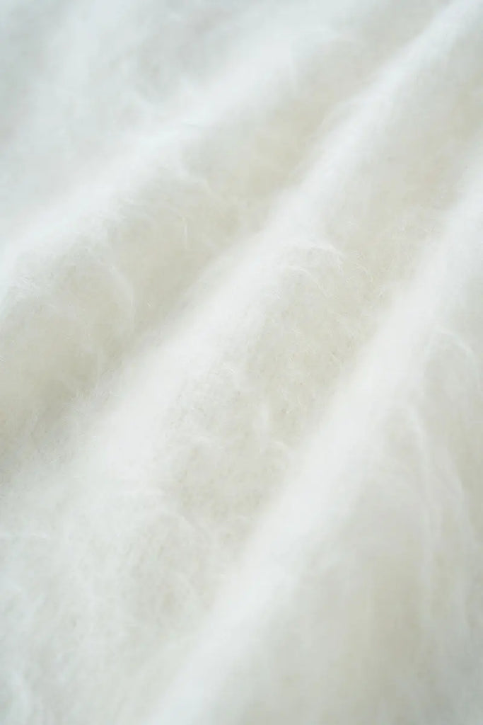 Fibflx Women's Luxe Brushed Cashmere Quarter Zip Sweater