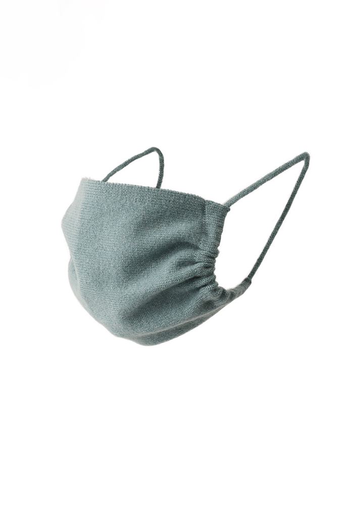 Luxe Knitted Pure Cashmere Re-usable Face Mask Fibflx