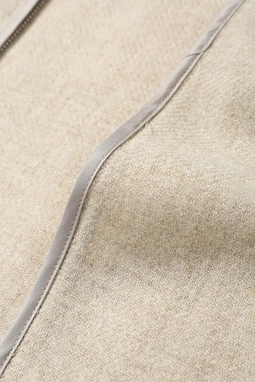 Luxe Oversized Winter Suede Blazer Fibflx