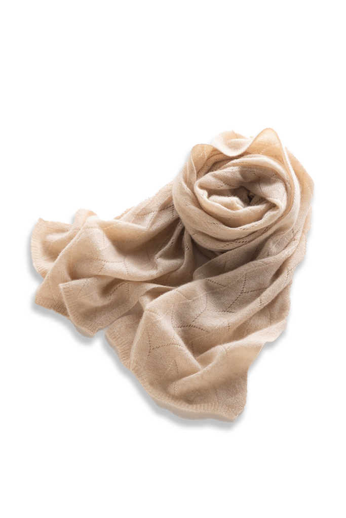 Luxurious 100 Cashmere Knit Wrap Shawl Fibflx