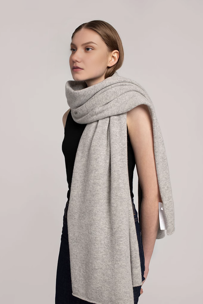 ​Christmas Plaid Cashmere Fringe Scarf