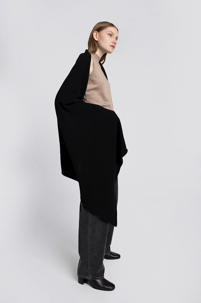 ​Christmas Plaid Cashmere Fringe Scarf