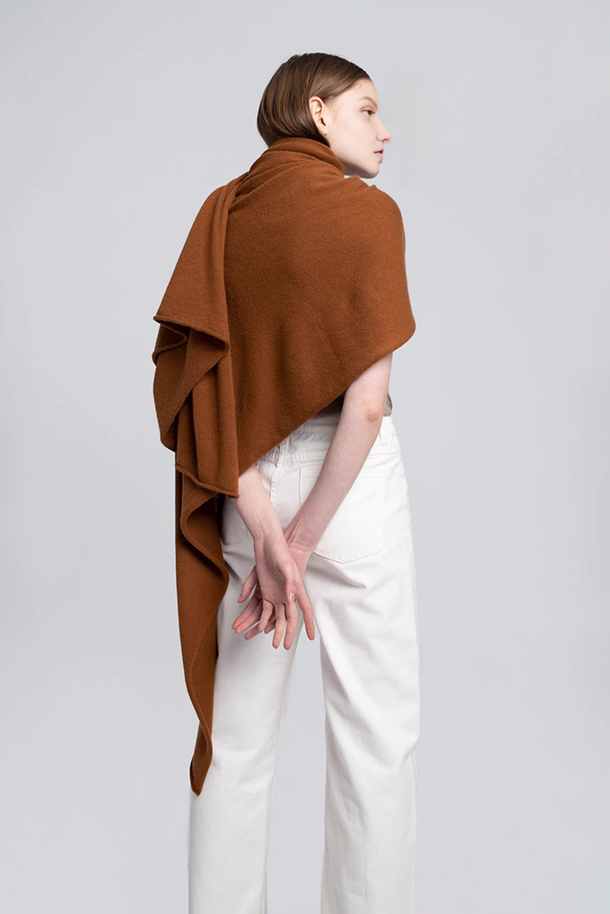 ​Christmas Plaid Cashmere Fringe Scarf