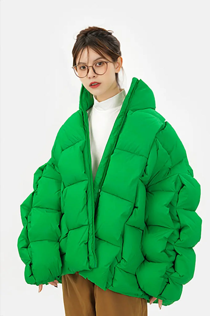 Oversized Down Puffer Jackets Fibflx