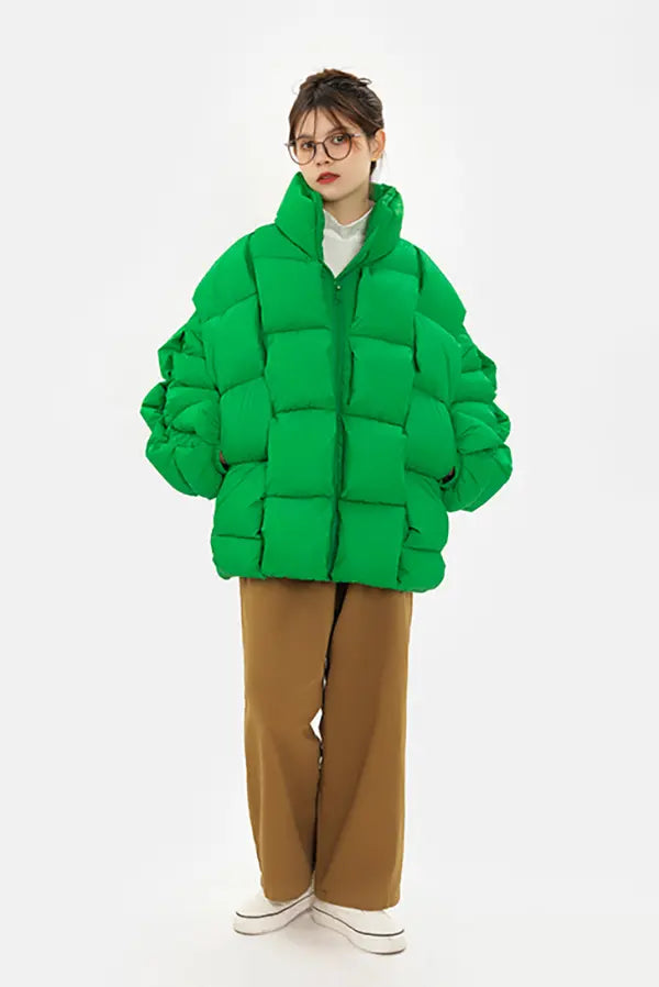 Oversized Down Puffer Jackets Fibflx