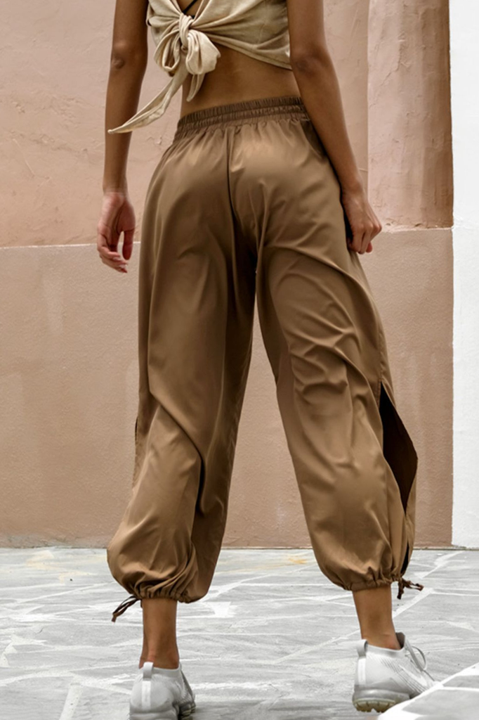 Fibflx Women's Oversized Drawstring Wide Leg Sweatpants