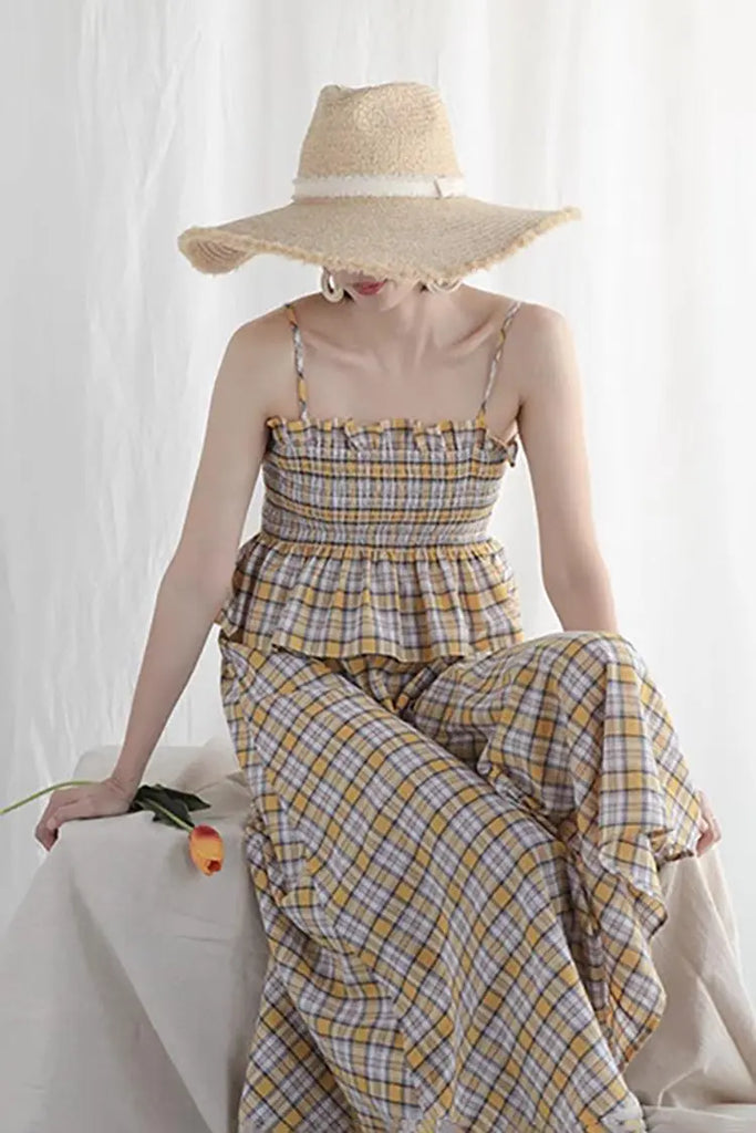 Fibflx Women's Packable Floppy Wide-brim Straw Hat