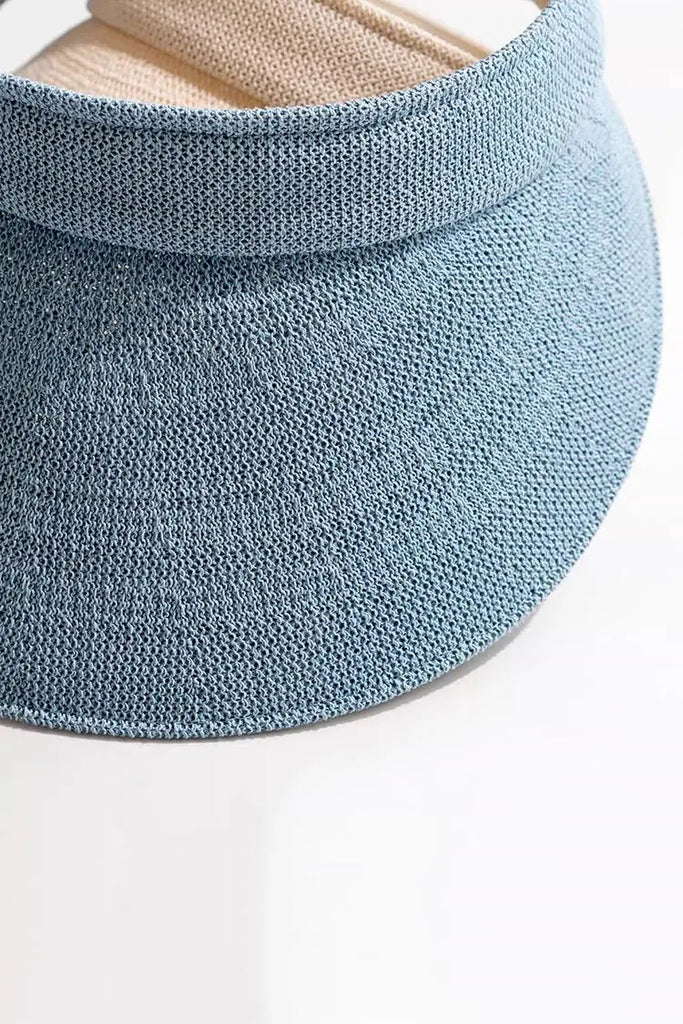 Fibflx Women's Packable Japanese Washi Paper Sun Visor with Adjustable Closure