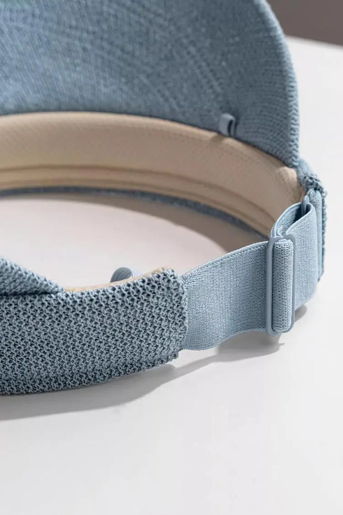 Fibflx Women's Packable Japanese Washi Paper Sun Visor with Adjustable Closure